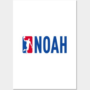 Noah NBA Basketball Custom Player Your Name Posters and Art